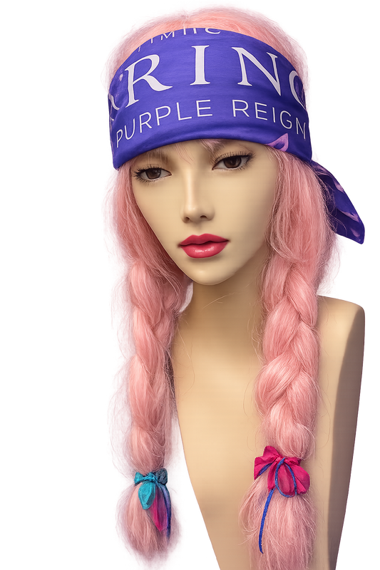 Purple Reign™ VersaWrap – Multifunctional Neck Gaiter, Balaclava, Beanie & Head Wrap