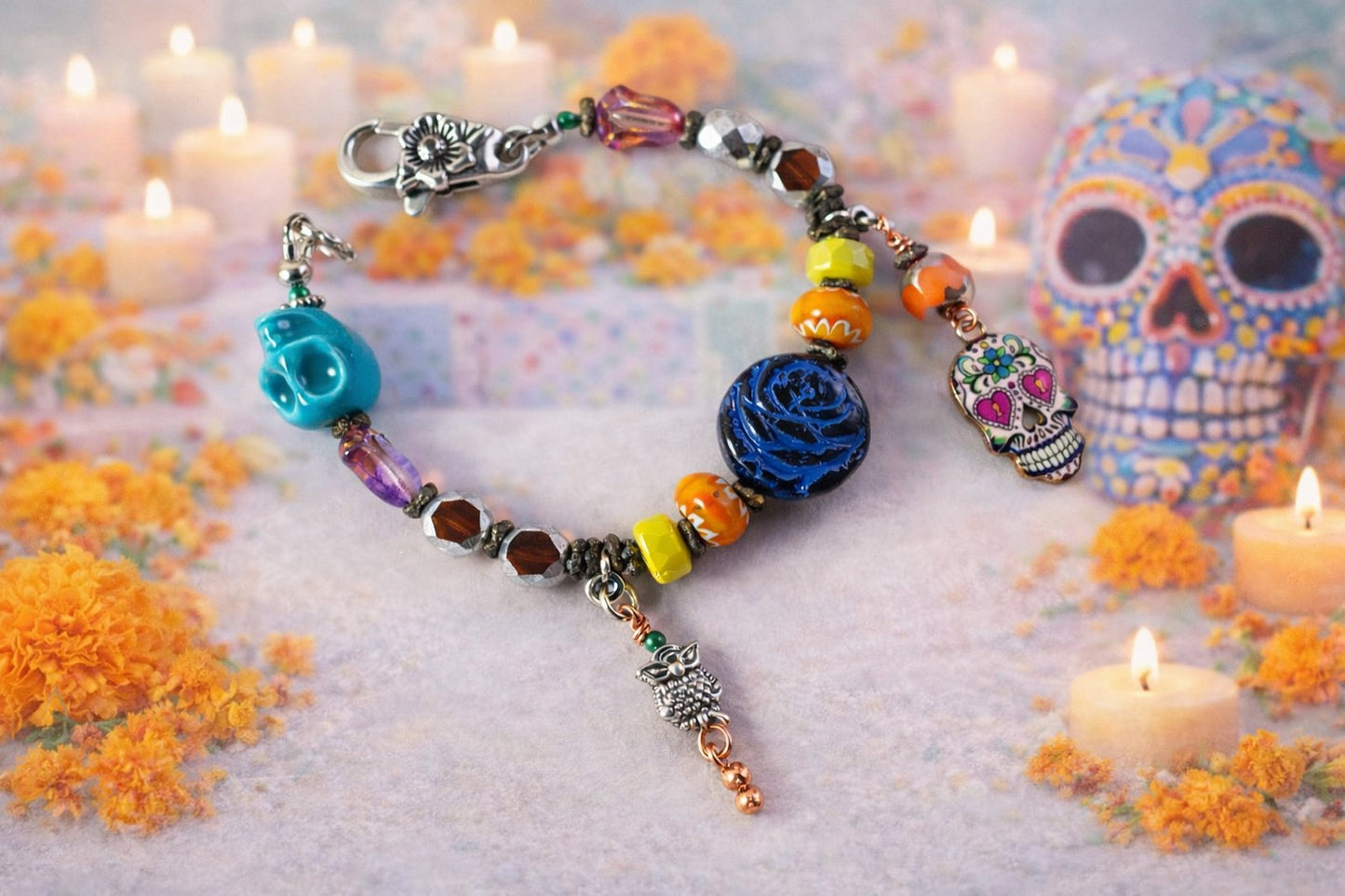 Sugar Skull Serenade Bracelet -