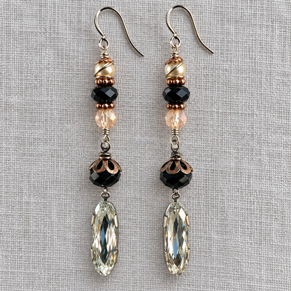 All That Sparkle Swarovski Crystal Drop Earrings