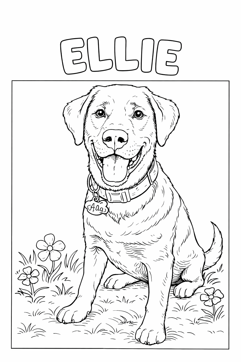 Free Printable Coloring Page -  The Fabulous Firefly Family!