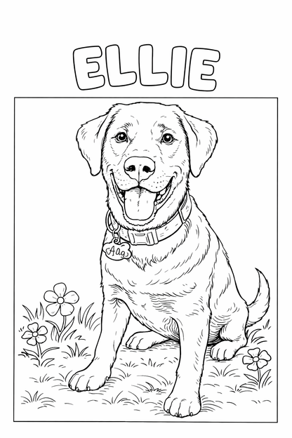 Free Printable Coloring Page -  The Fabulous Firefly Family!