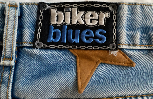 Vintage Levi’s Starlight Rebel Jeans | Distressed Star Patch Denim | Biker Blues Collection
