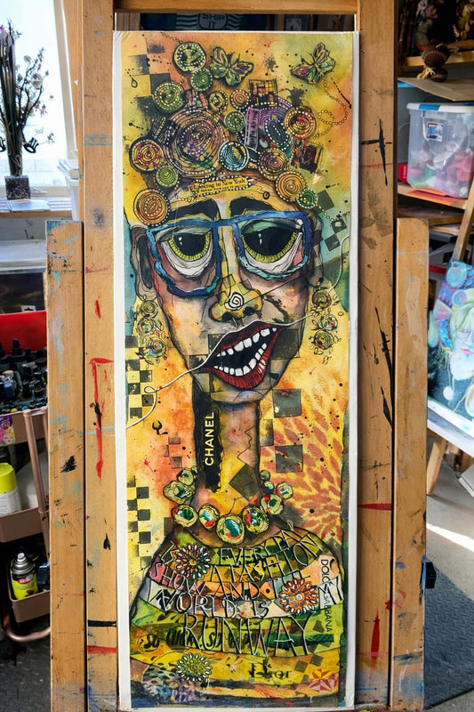 Every Day Is A Fashion Show and the World Is My Runway - Print 12" x 36"