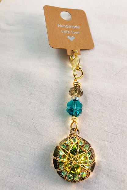 Vintage Wire Wrapped Treasure Pendants