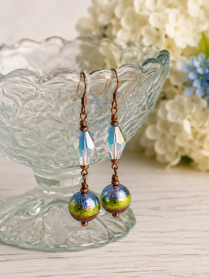 Mermaid Martini Earrings