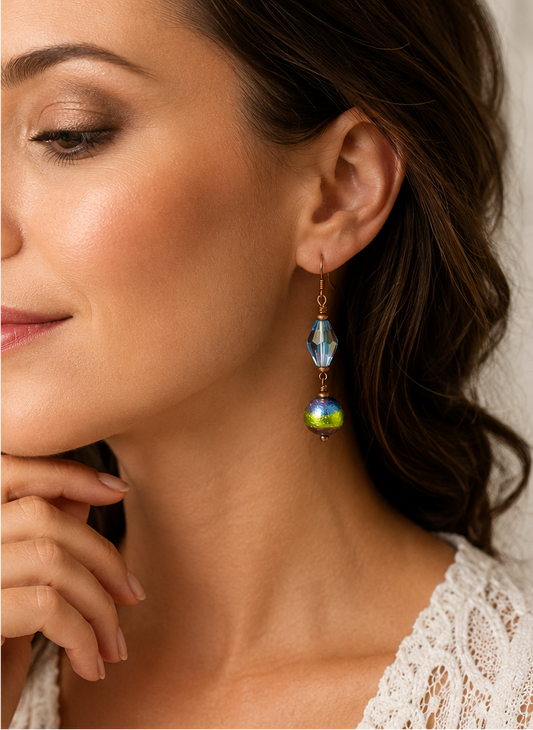 Mermaid Martini Earrings