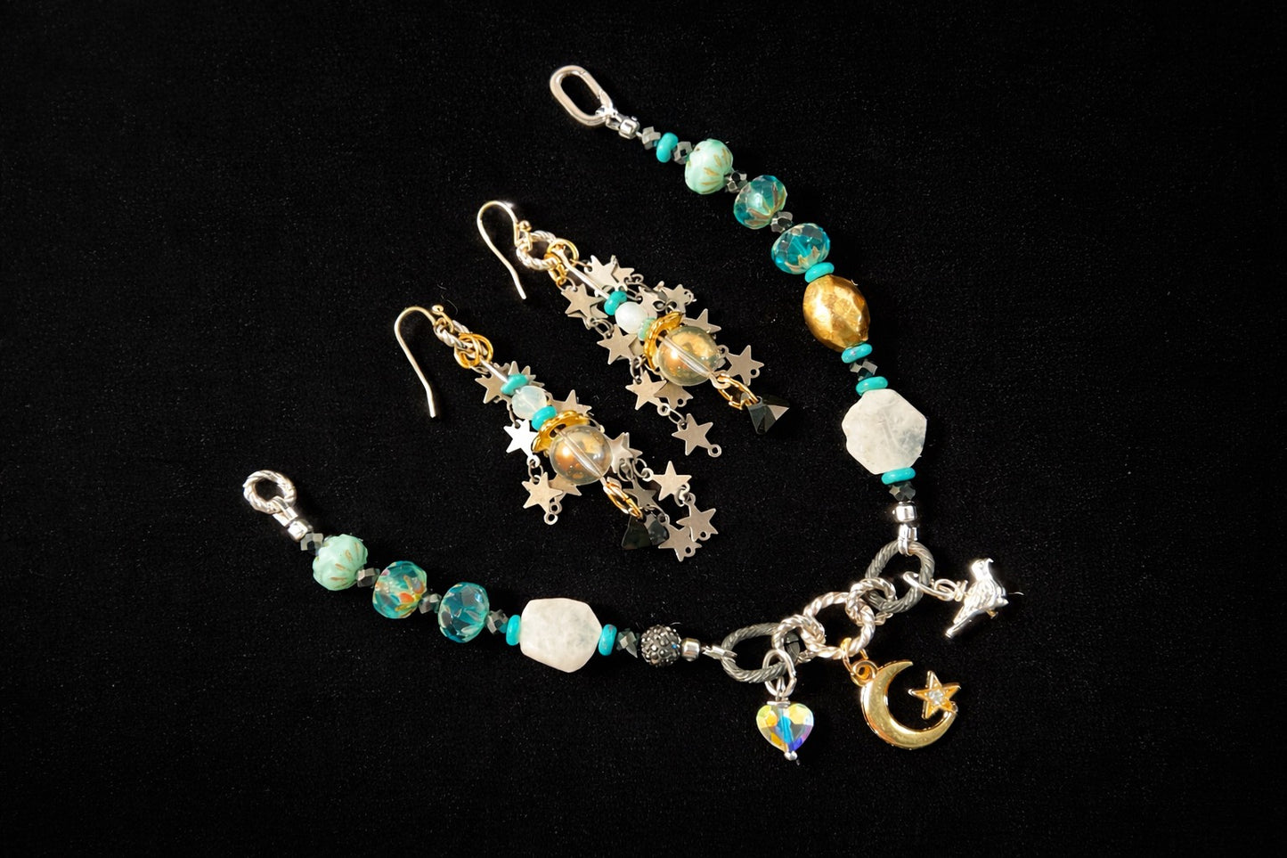 Starlight & Moonbeam Jewelry Set - 8" wrist size