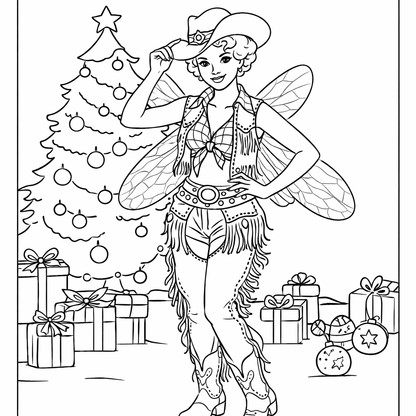 Free Printable Coloring Page -  The Fabulous Firefly Family!