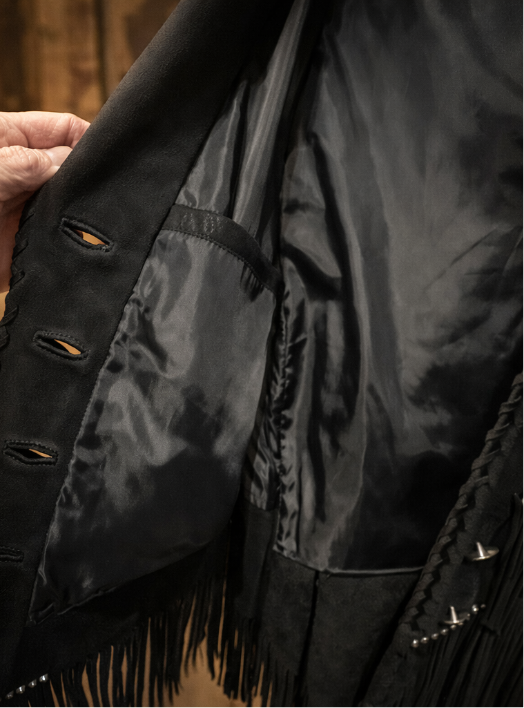 Tramps & Thieves Leather Fringe Jacket – Notorious Motors Sample | XL | Statement Western Biker Luxe