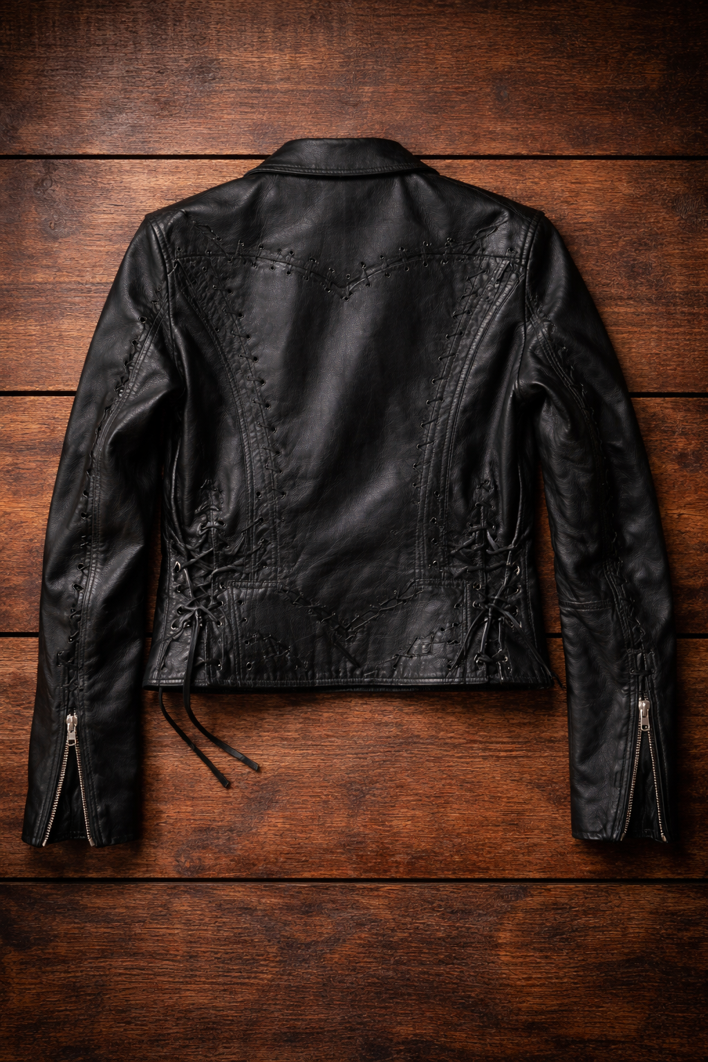Vintage Women's 90s Black Leather Moto Jacket – Milwaukee Clothing (Size XL)