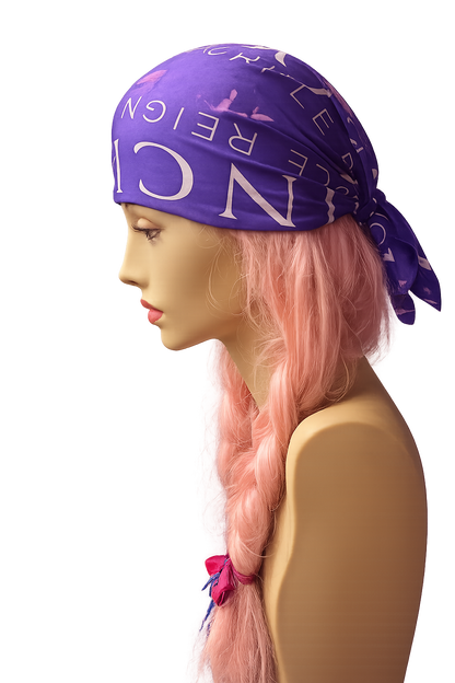 Purple Reign™ VersaWrap – Multifunctional Neck Gaiter, Balaclava, Beanie & Head Wrap