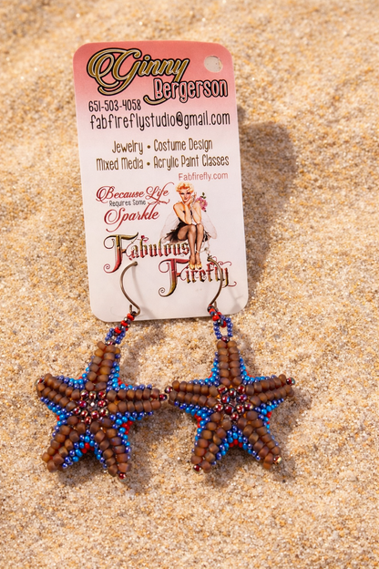 Tidal Treasure Starfish Earrings