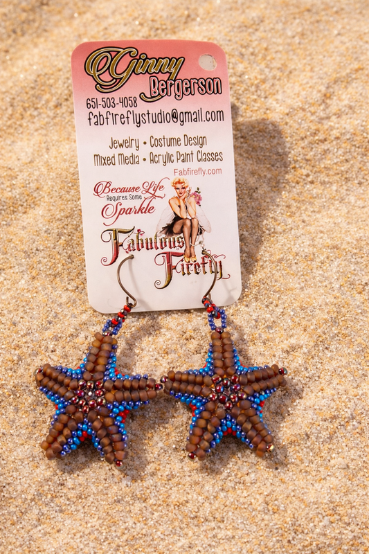 Tidal Treasure Starfish Earrings
