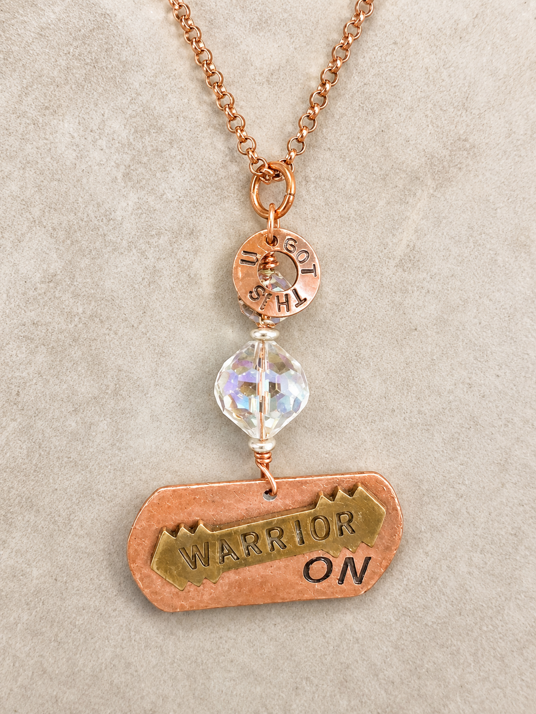 The Grit & Grace Collection - – Warrior On, Self Made & Wake Up Brave Handmade Jewelry