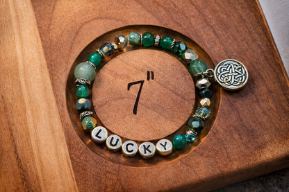 Lucky Charm Celtic Stretch Bracelet