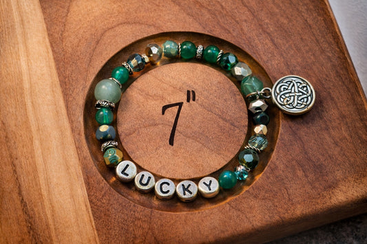 Lucky Charm Celtic Stretch Bracelet