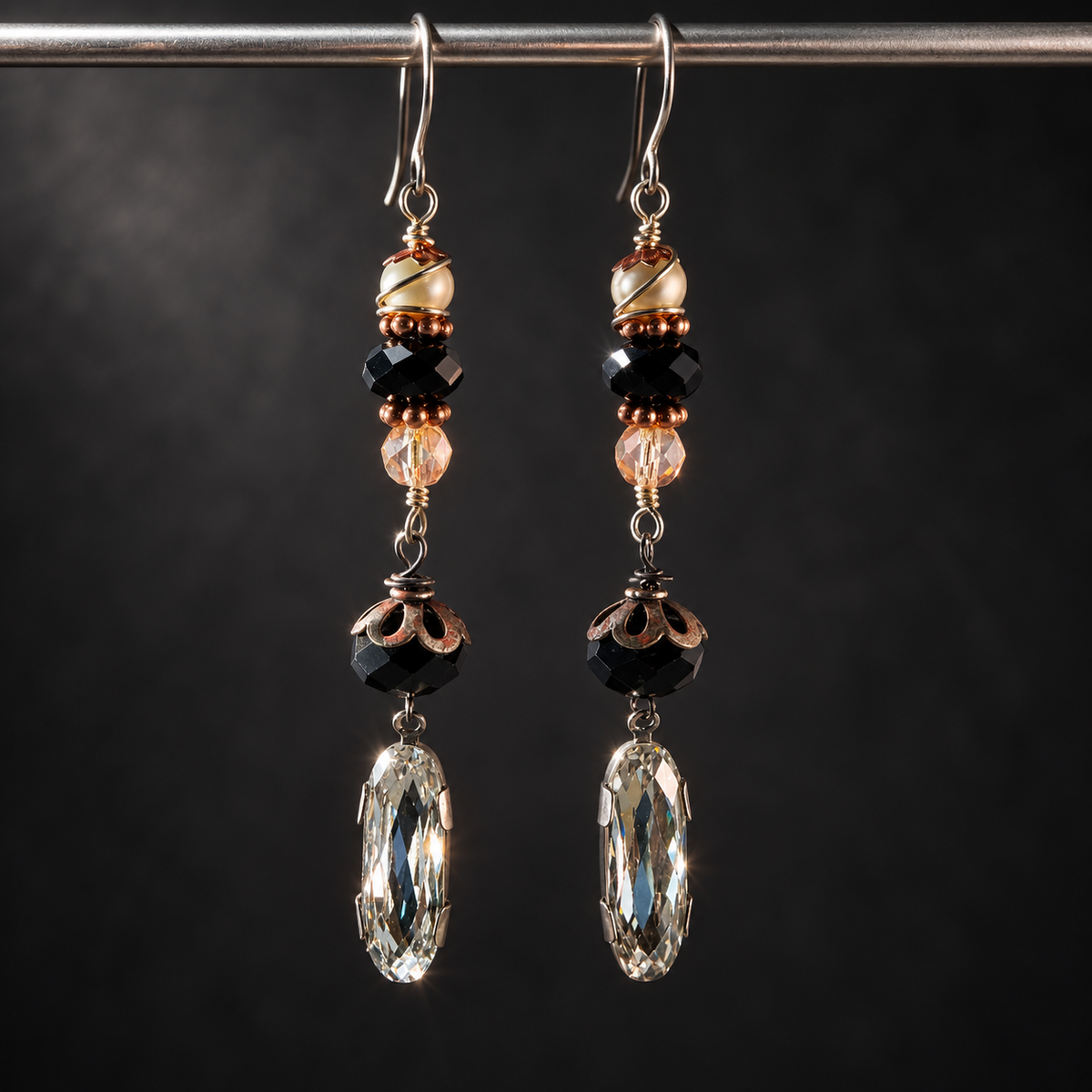 All That Sparkle Swarovski Crystal Drop Earrings