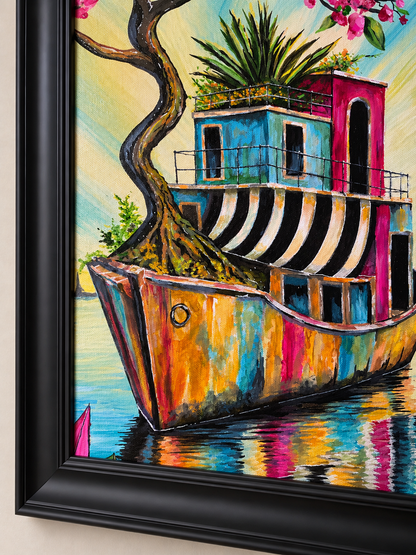 Drifting Towards Elsewhere | Original Acrylic Painting