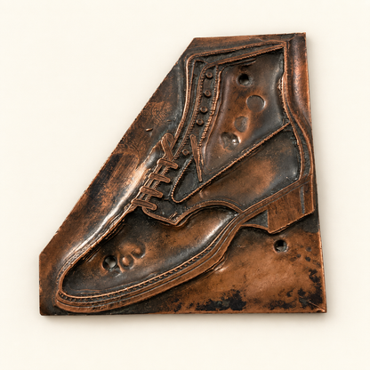 Vintage Fashion & Shoe Printing Plates | Five Designs