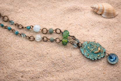 Mermaids Treasure Statement Necklace