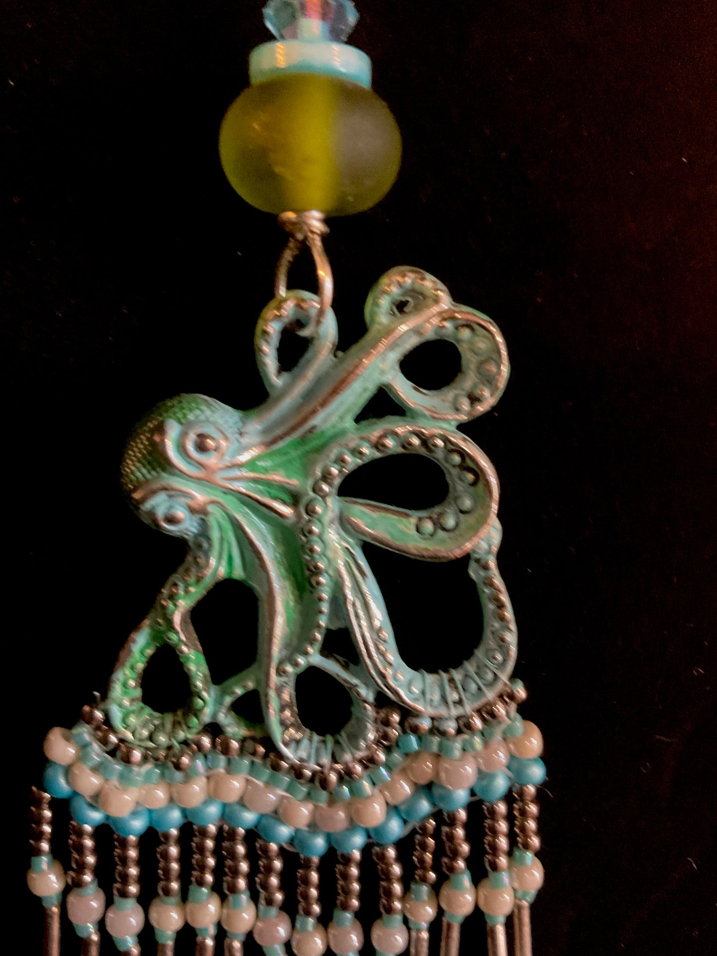 Octopus Purse Charm