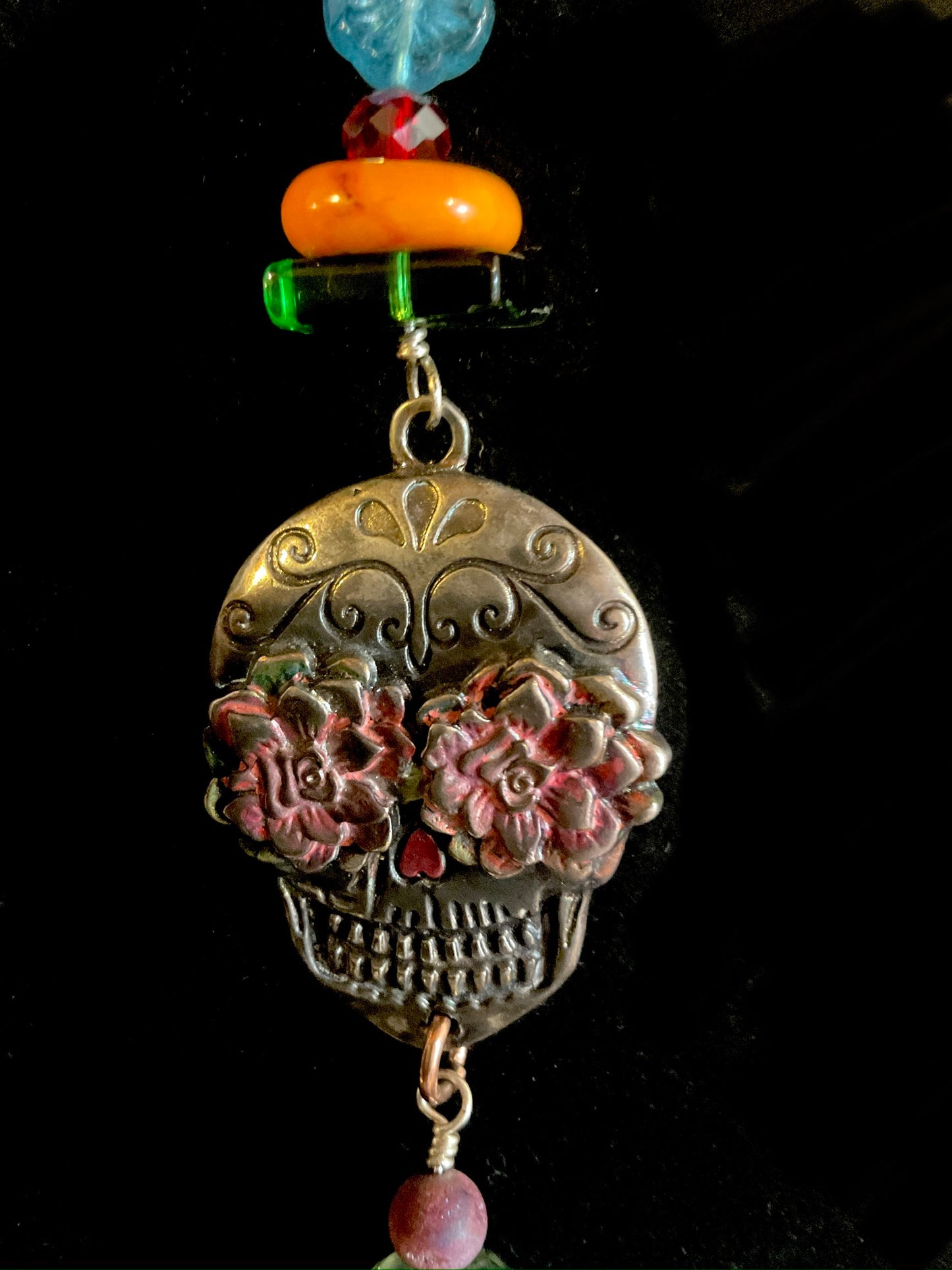 Skull Purse Charm