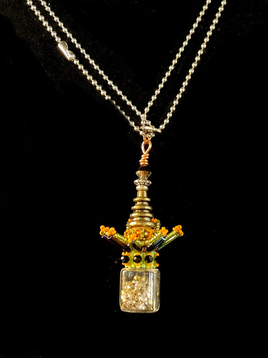 Bottle Of Sparkle Necklace