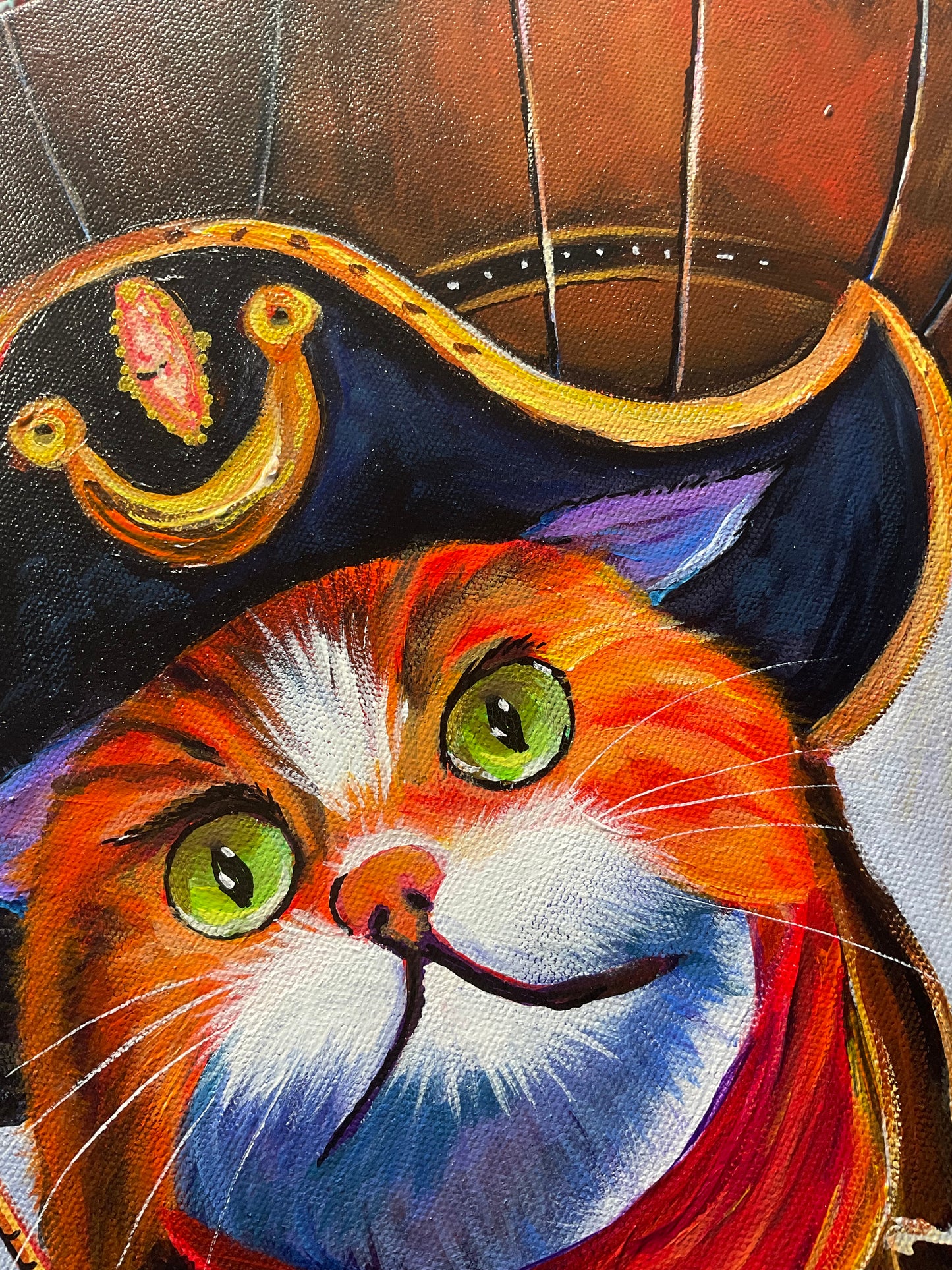 Captain Furball Painting