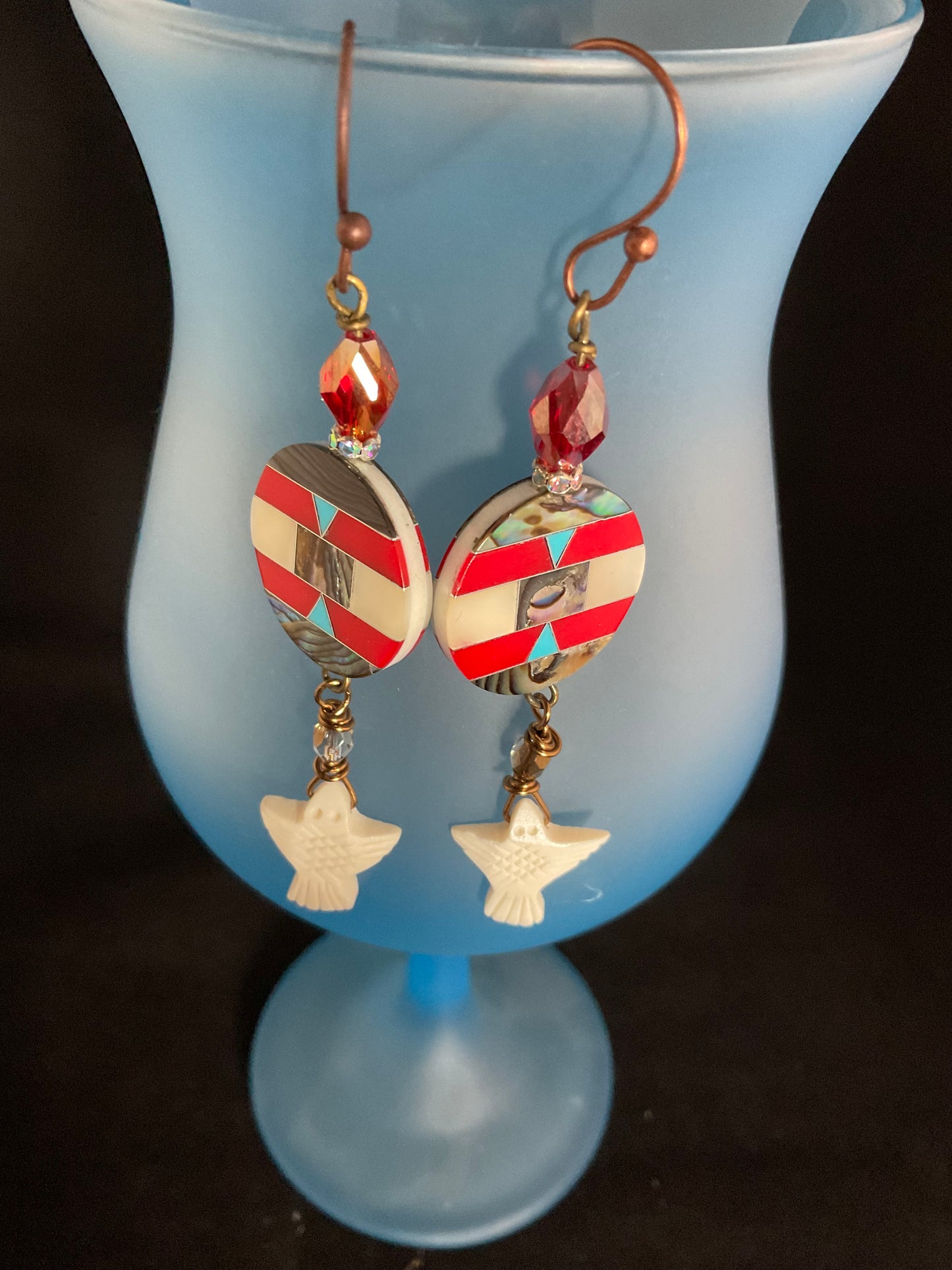 Southwestern Eagle Earrings