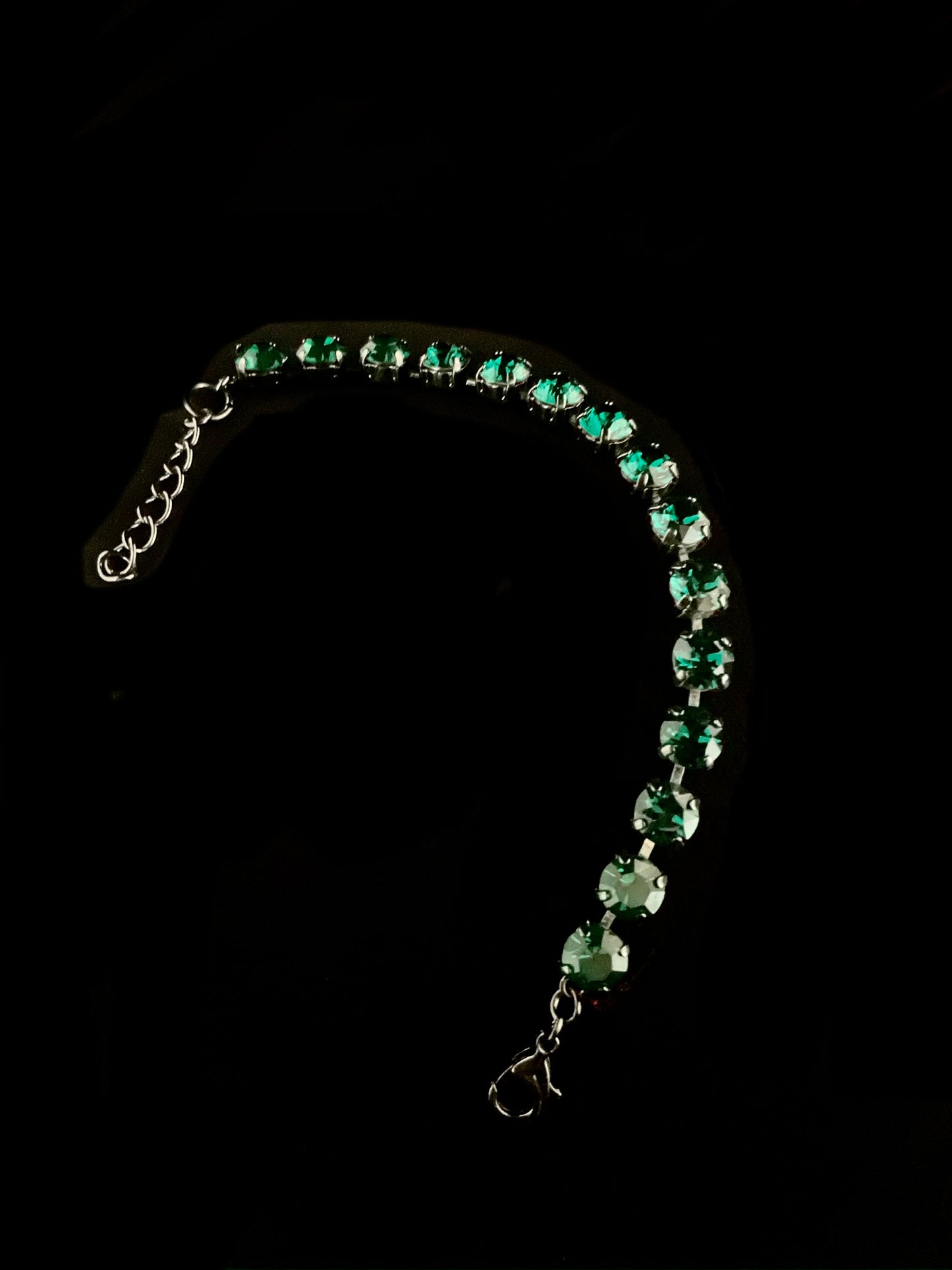 Emerald Sparkle Bracelet