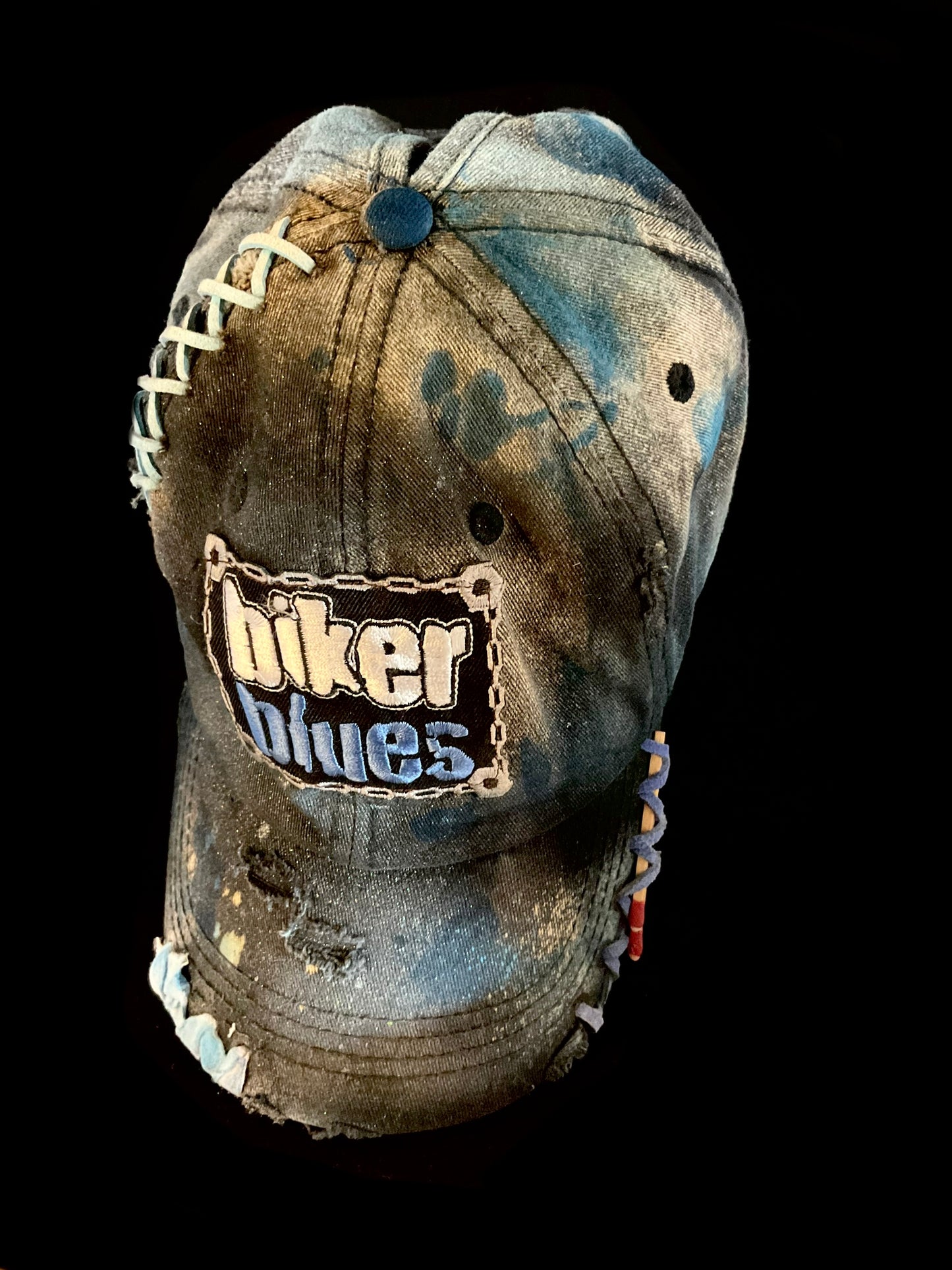 Biker Blues Baseball Hat