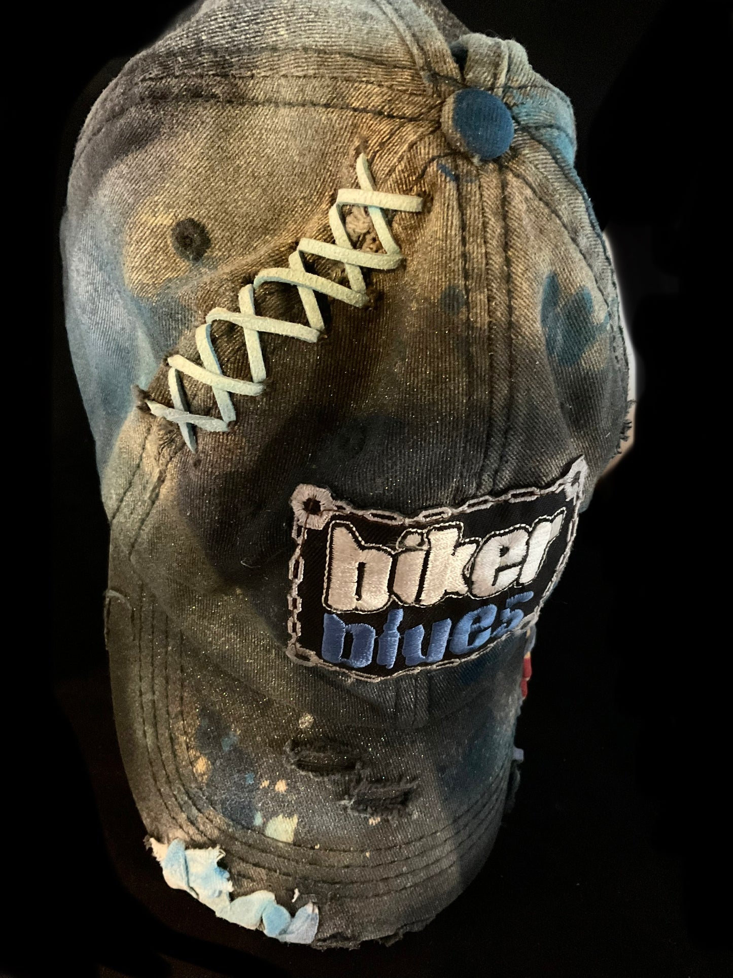 Biker Blues Baseball Hat