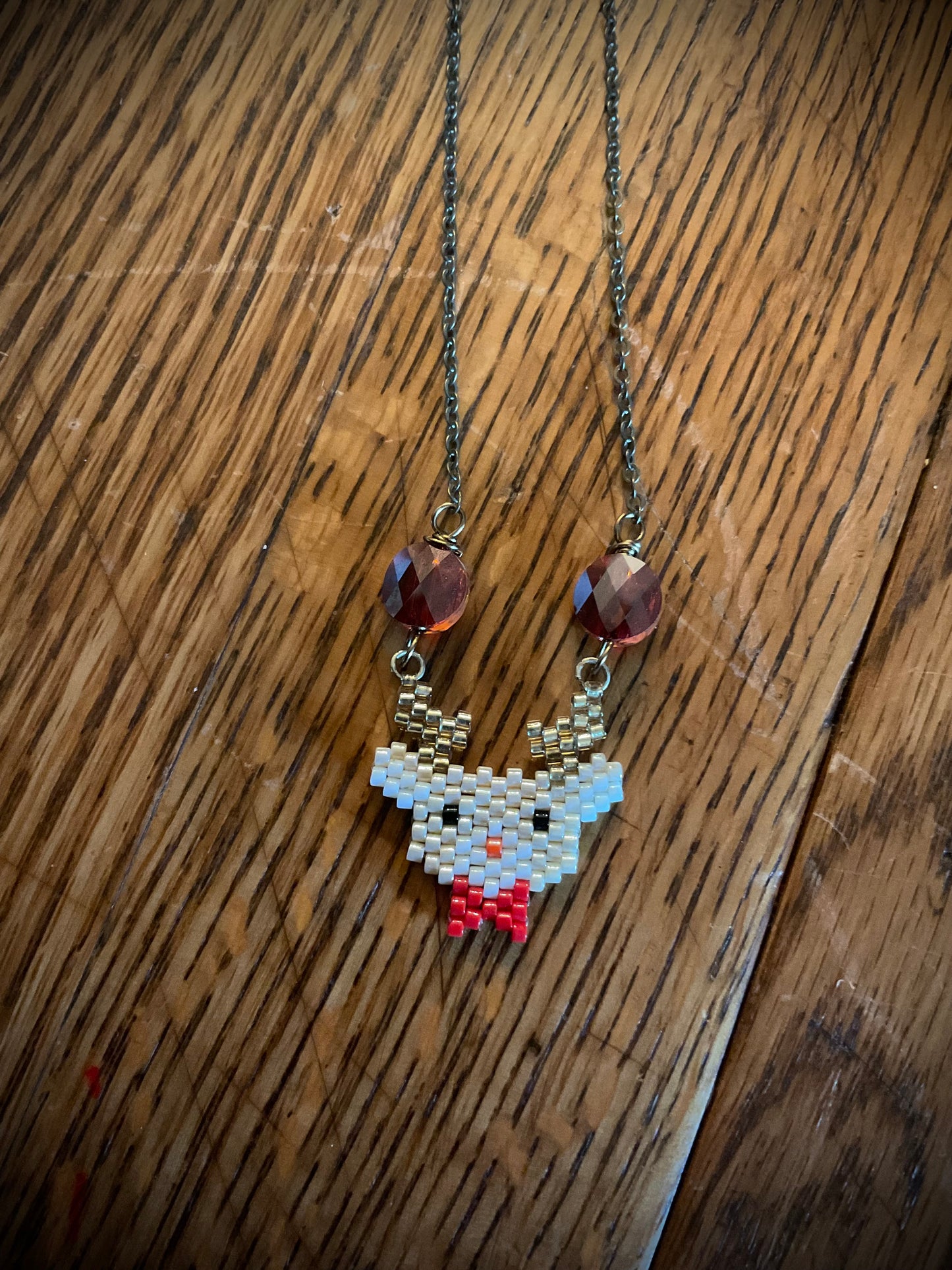 Winter Beaded Charm Cuties Necklace