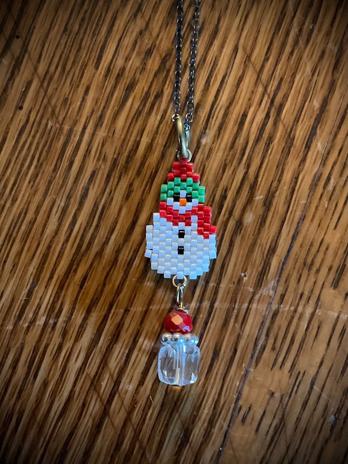 Winter Beaded Charm Cuties Necklace