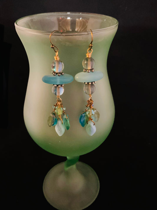 Blue Mood Earrings