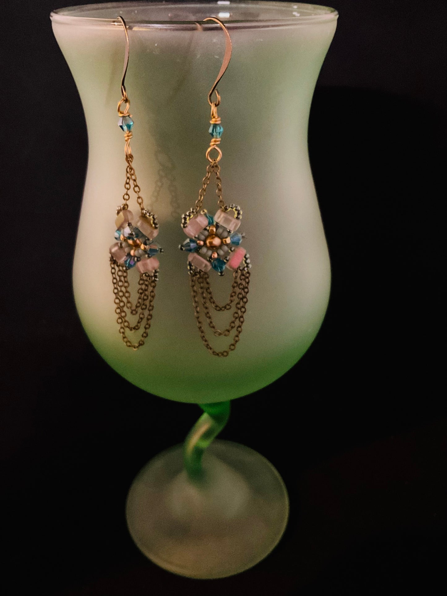 Victorian Crystal Earrings