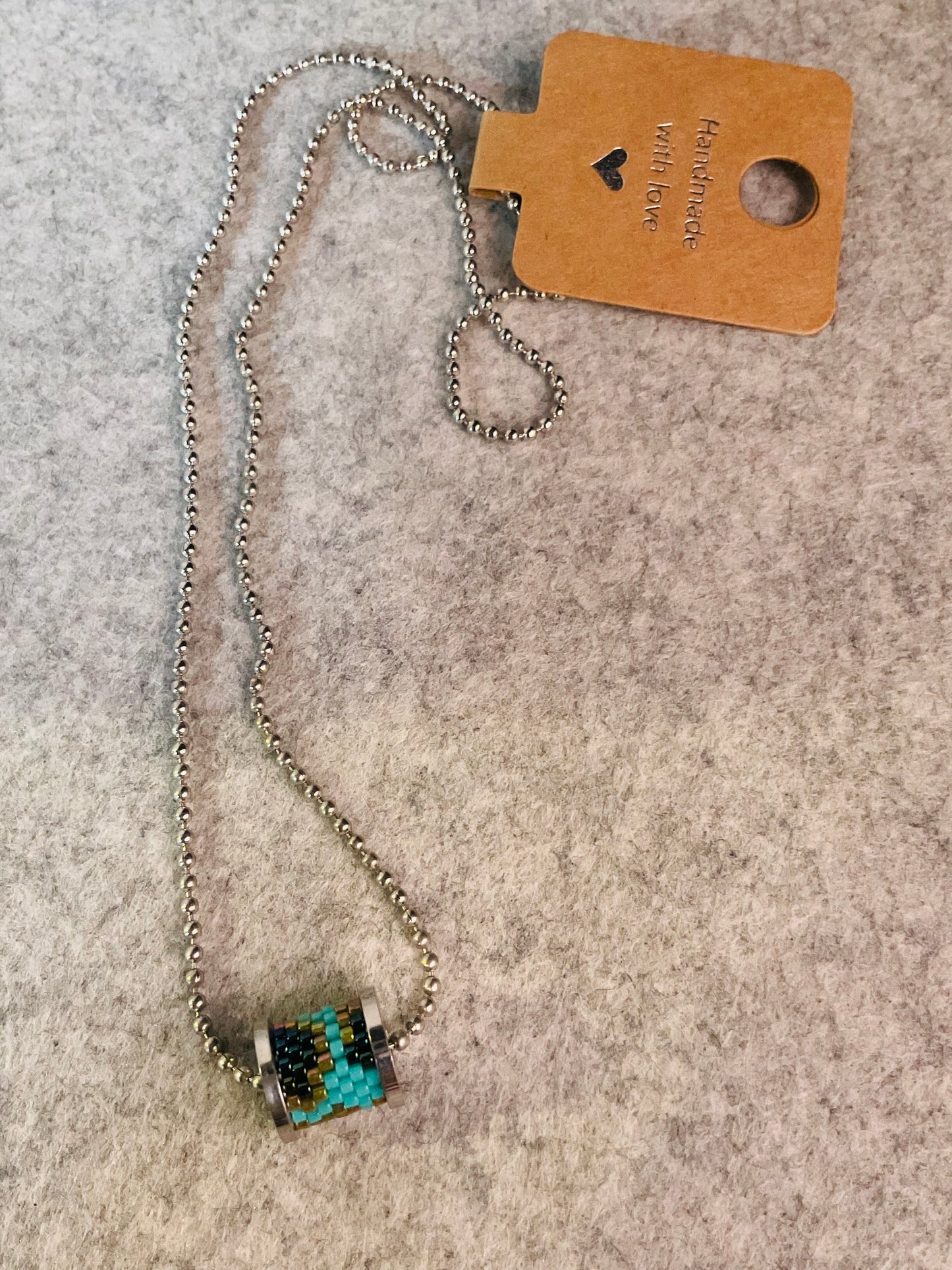 Barrel Of Bead Charm Necklace