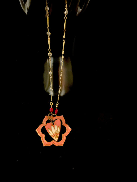 Peaches & Cream Necklace