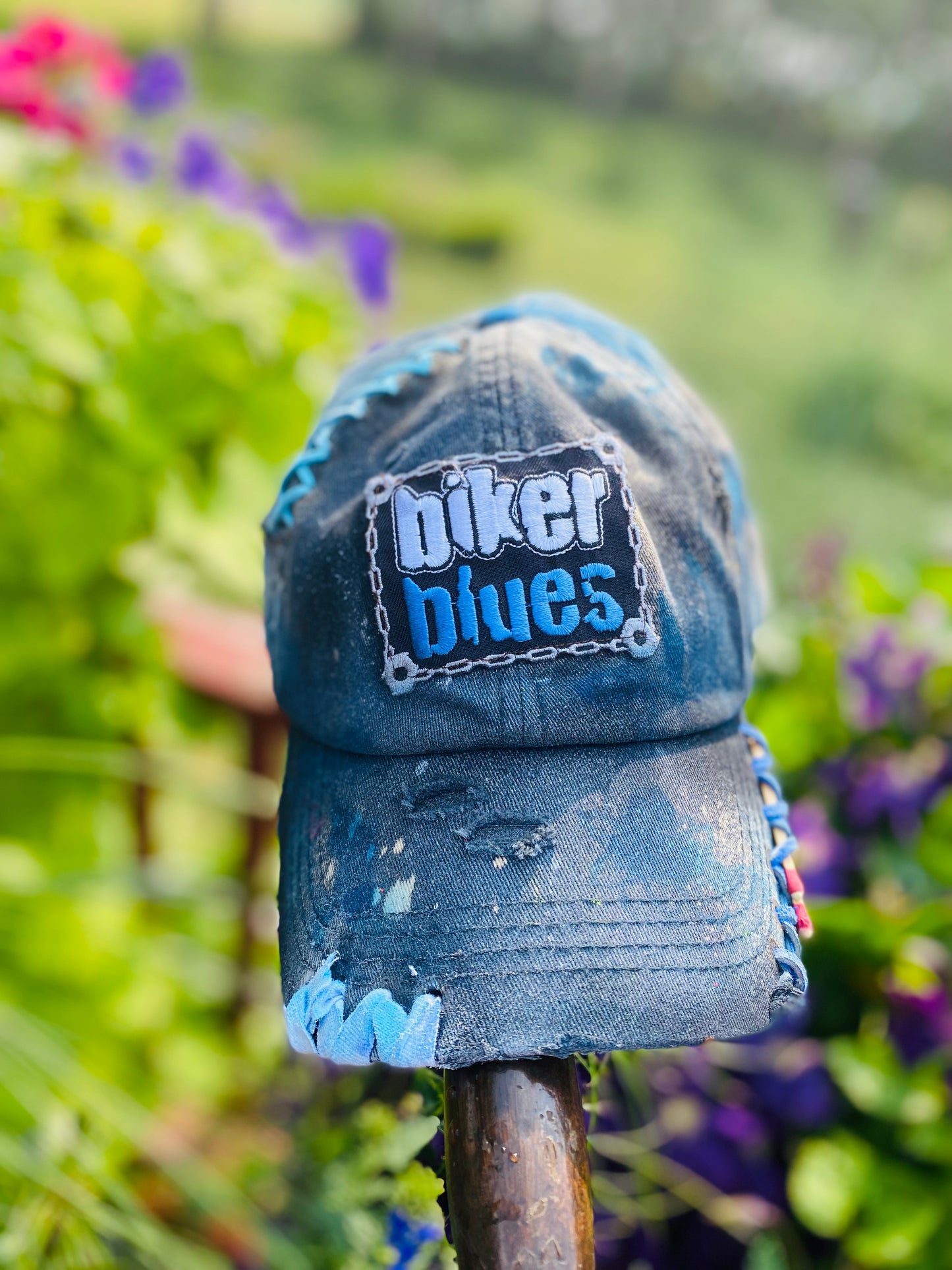 Biker Blues Baseball Hat