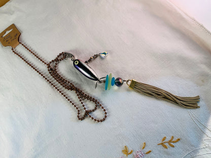 Necklace - Catch of the Day Fishing Necklace