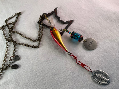 Necklace - Minnesota HOPE - Praying to catch the big one!