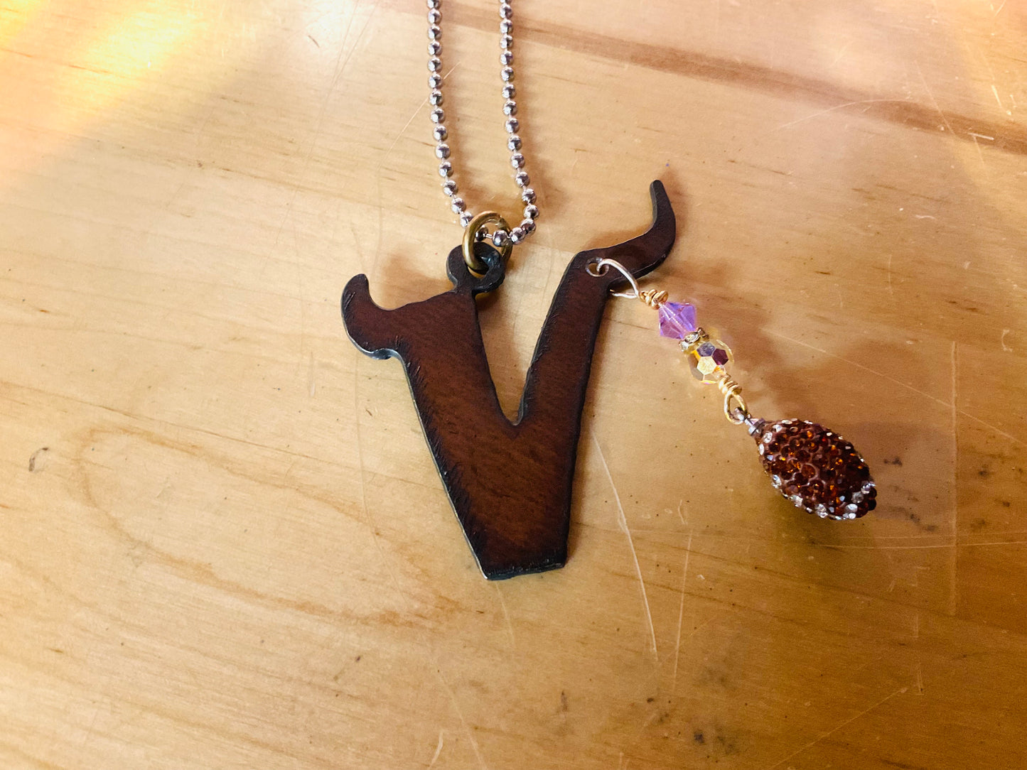 Necklace - Minnesota Viking Love