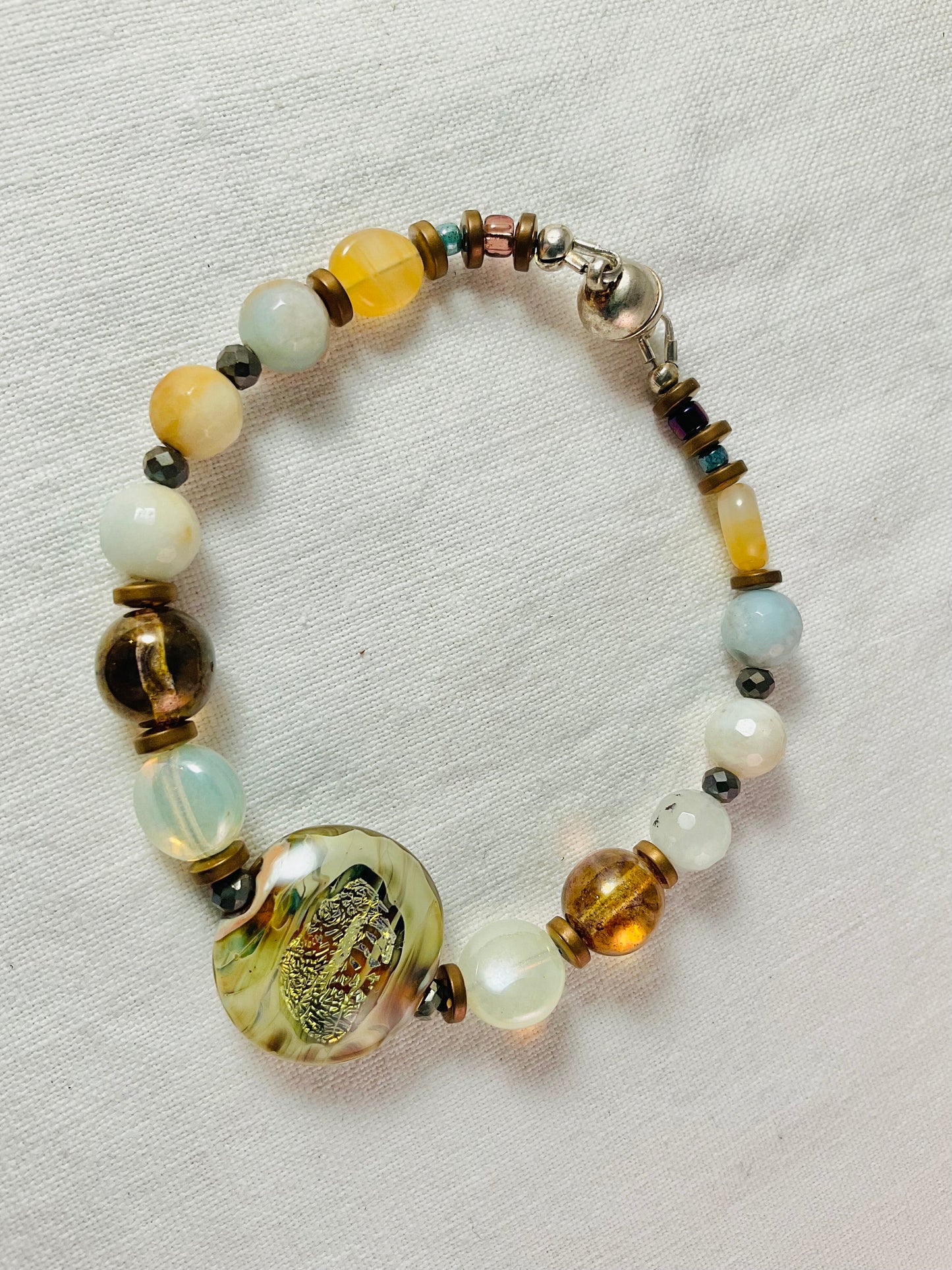 Bracelet - 7.5" Diachroic Magnetic clasp