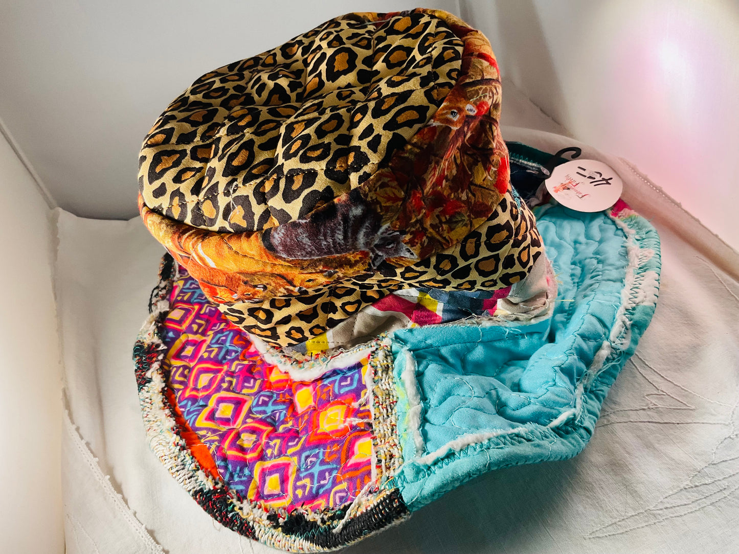 Dorothy Jean Hat 21 1/2" inside seam REVERSIBLE