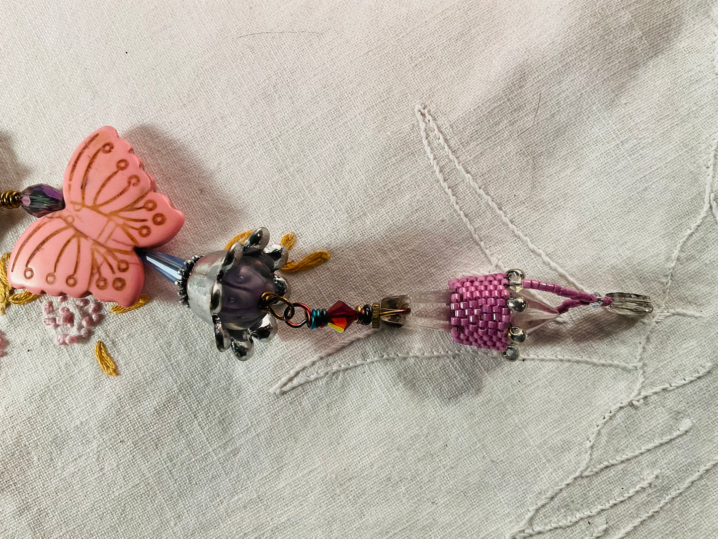 Necklace - Timekeeper's Butterfly charm necklace