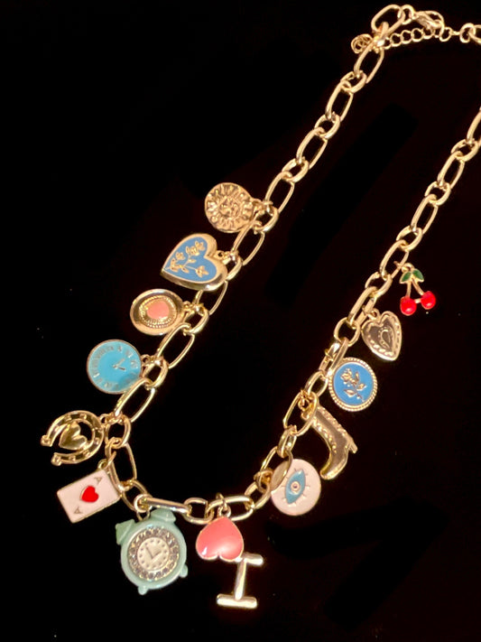Little Luck Charm Adjustable Charm Necklace