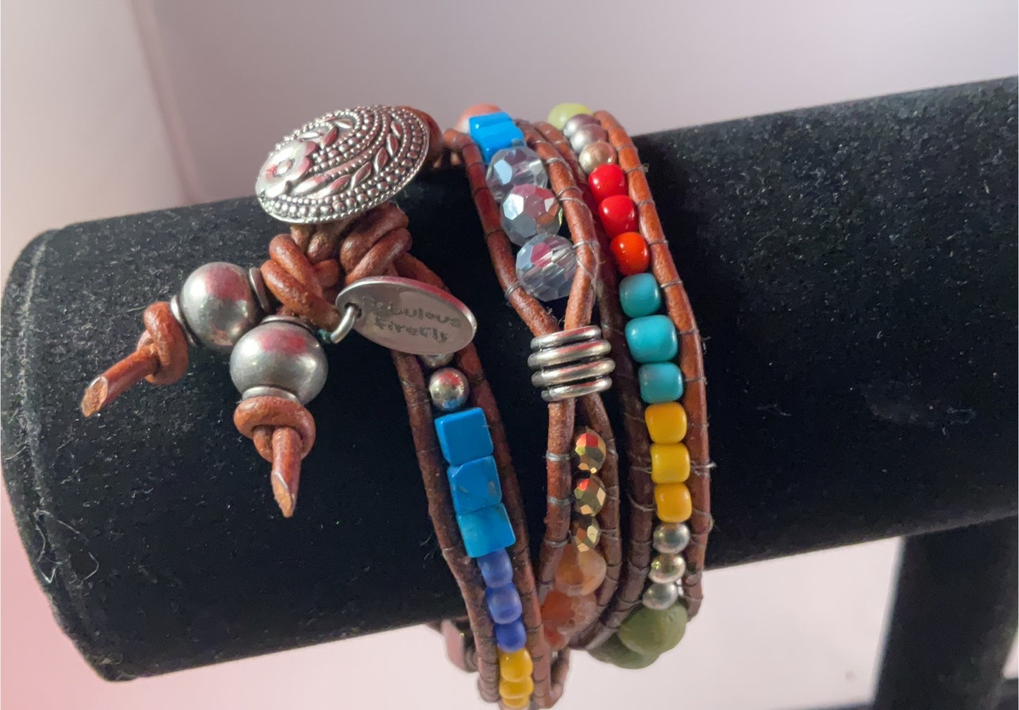 Boho Beaded Wrap Bracelets – Colorful Leather Multi-Wrap Bracelet Collection