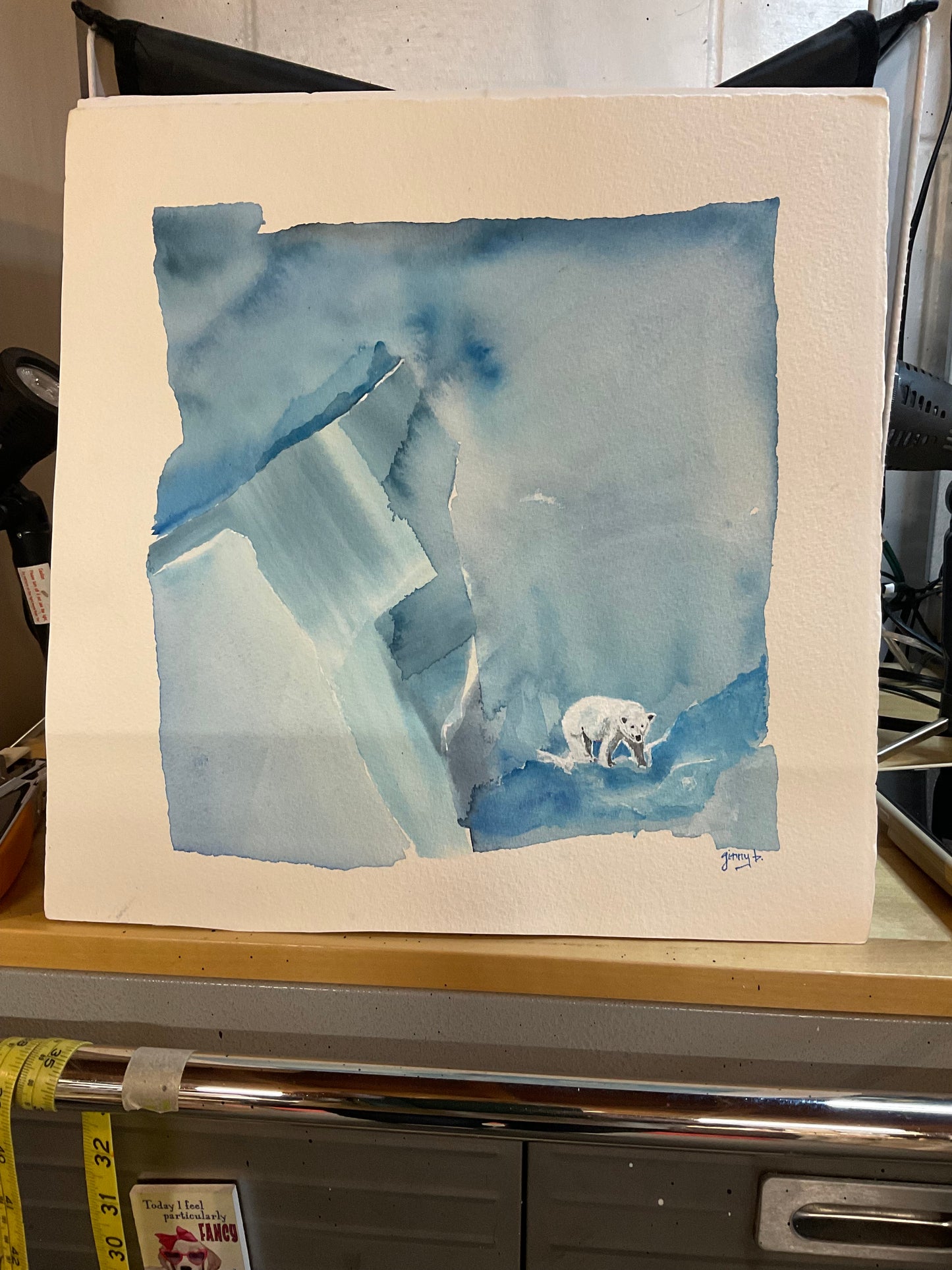 Chillin' -  Watercolor Painting