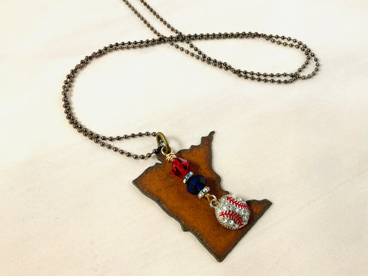 Minnesota Twins Charm Necklace