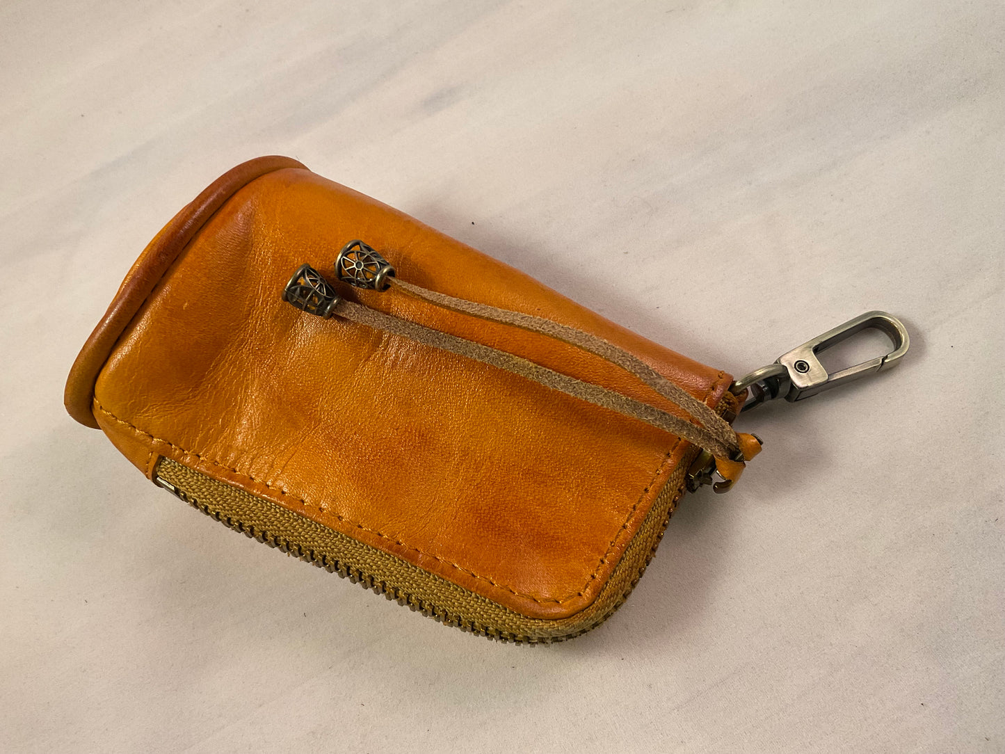 Little Wanderer Leather Key Pouch
